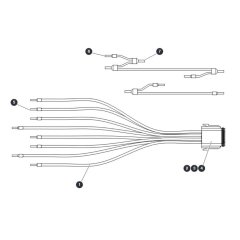 Base Controls Harness for Skyjack SJ3213 Micro DC Scissor Lift