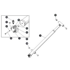 Lift Cylinder for Skyjack SJ3213 Micro DC Scissor Lift