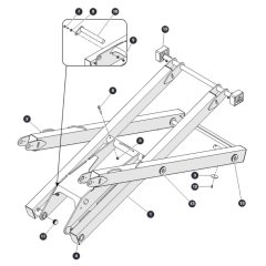 Top Level for Skyjack SJ3213 Micro DC Scissor Lift