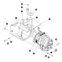 Wheel Motors for Skyjack SJ3213 Micro DC Scissor Lift