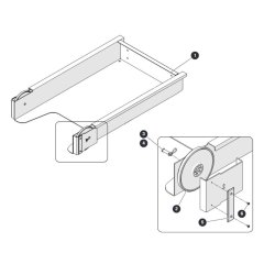 Extension Platform for Skyjack SJ3219 Micro DC Scissor Lift