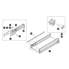 Main Platform for Skyjack SJ3219 Micro DC Scissor Lift
