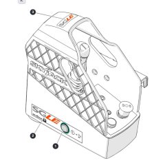 Secondary Guarding Lift Enable for Skyjack SJ3219 Micro DC Scissor Lift