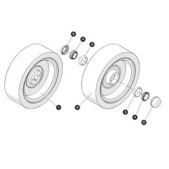 Tires for Skyjack SJ3219 Micro DC Scissor Lift