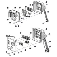 Base Control - Plastic Box for Skyjack SJ3220 DC Scissor Lift