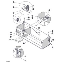 Battery Tray for Skyjack SJ3220 DC Scissor Lift
