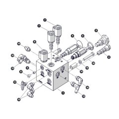 Drive Manifold-1 for Skyjack SJ3220 DC Scissor Lift