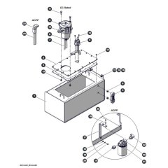 Hydraulic Tank - EE-Rated/Aircraft Protection for Skyjack SJ3220 DC Scissor Lift