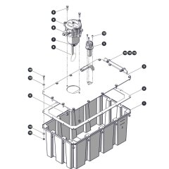 Hydraulic Tank for Skyjack SJ3220 DC Scissor Lift