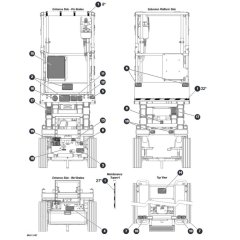 Labels - Front, Back & Top  for Skyjack SJ3220 DC Scissor Lift
