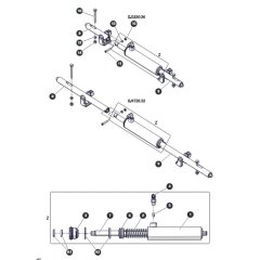 Pin Brakes (ANSI/CSA) for Skyjack SJ3220 DC Scissor Lift