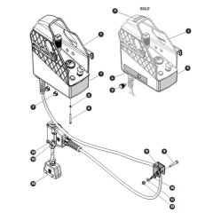 Platform Control Box for Skyjack SJ3220 DC Scissor Lift
