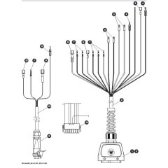 Platform Control Cable SGLE for Skyjack SJ3220 DC Scissor Lift