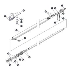 Powerdeck Cylinder for Skyjack SJ3220 DC Scissor Lift