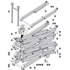 Scissors for Skyjack SJ3220 DC Scissor Lift