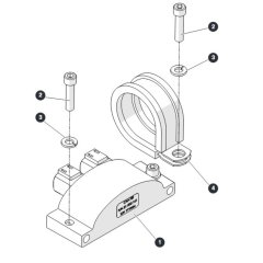 Angle Sensor Assembly for Skyjack SJ45 AJEplus Articulating Boom