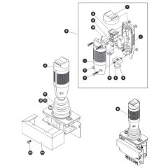 Drive / Steer Controller Assembly for Skyjack SJ45 AJEplus Articulating Boom