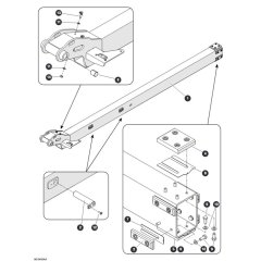 Fly Boom Assembly for Skyjack SJ45 AJEplus Articulating Boom