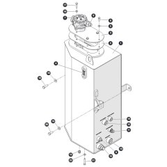 Hydraulic Tank Assembly for Skyjack SJ45 AJEplus Articulating Boom