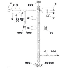 Inverter Panel Harness Assembly for Skyjack SJ45 AJEplus Articulating Boom