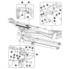Limit Switches Assembly for Skyjack SJ45 AJEplus Articulating Boom