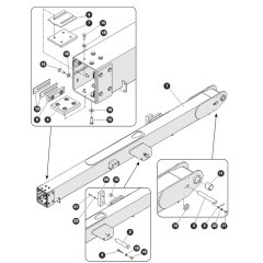 Main Boom Assembly for Skyjack SJ45 AJEplus Articulating Boom