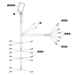 Main Harness Assembly for Skyjack SJ45 AJEplus Articulating Boom