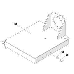 Motor Tray Assembly for Skyjack SJ45 AJEplus Articulating Boom