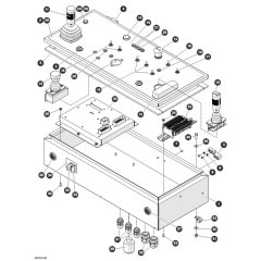 Platform Control Box Assembly for Skyjack SJ45 AJEplus Articulating Boom