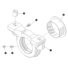Trunnion Assembly for Skyjack SJ45 AJEplus Articulating Boom