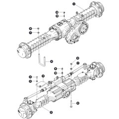 Axles for Skyjack SJ45 AJHEplus Articulating Boom
