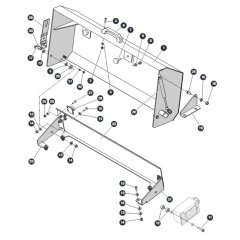 Control Box Cover for Skyjack SJ45 AJHEplus Articulating Boom