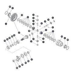 Differential - Front Axle for Skyjack SJ45 AJHEplus Articulating Boom