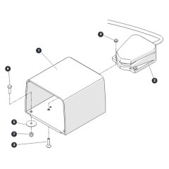 Footswitch for Skyjack SJ45 AJHEplus Articulating Boom