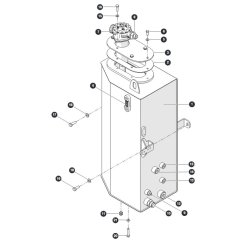 Hydraulic Tank for Skyjack SJ45 AJHEplus Articulating Boom