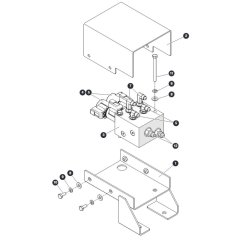 Jib Manifold for Skyjack SJ45 AJHEplus Articulating Boom