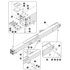 Main Boom for Skyjack SJ45 AJHEplus Articulating Boom