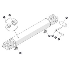 Master Cylinder for Skyjack SJ45 AJHEplus Articulating Boom