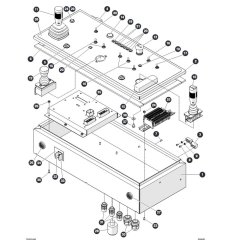 Platform Control Box for Skyjack SJ45 AJHEplus Articulating Boom