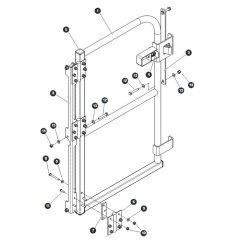 Platform Mesh - AS for Skyjack SJ45 AJHEplus Articulating Boom