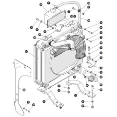 Radiator for Skyjack SJ45 AJHEplus Articulating Boom