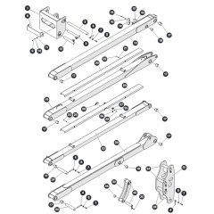 Riser for Skyjack SJ45 AJHEplus Articulating Boom