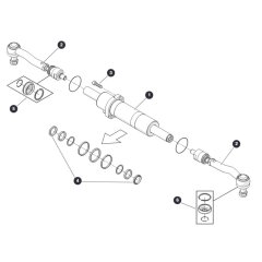 Steering Assembly for Skyjack SJ45 AJHEplus Articulating Boom