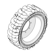 Tyres for Skyjack SJ45 AJHEplus Articulating Boom