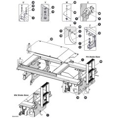 Base for Skyjack SJ4720 DC Scissor Lift