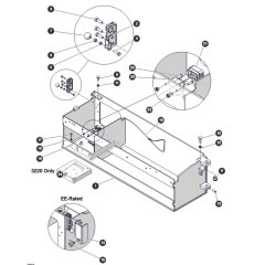 Battery Tray for Skyjack SJ4720 DC Scissor Lift