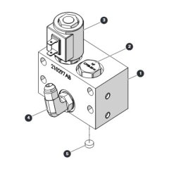 Cylinder Manifold for Skyjack SJ4720 DC Scissor Lift