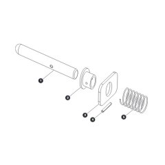 Gate Latch for Skyjack SJ4720 DC Scissor Lift