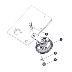 Horn for Skyjack SJ4720 DC Scissor Lift