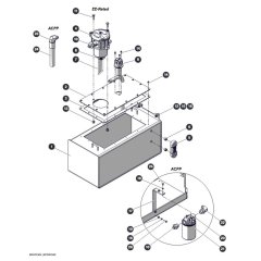 Hydraulic Tank - EE-Rated/Aircraft Protection for Skyjack SJ4720 DC Scissor Lift